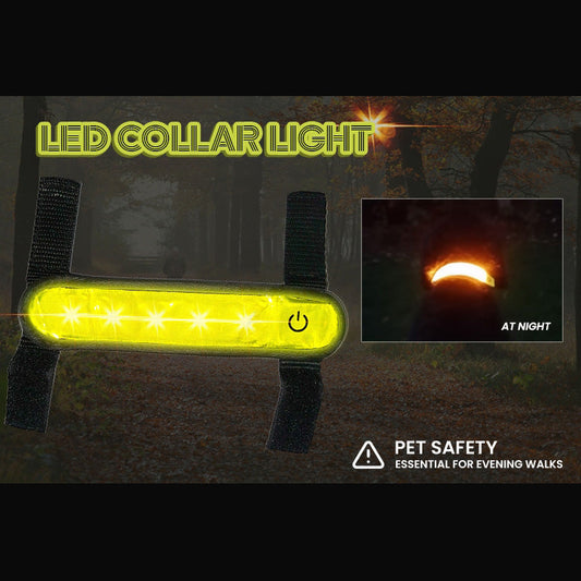 LED Collar/Harness Cover for Dogs